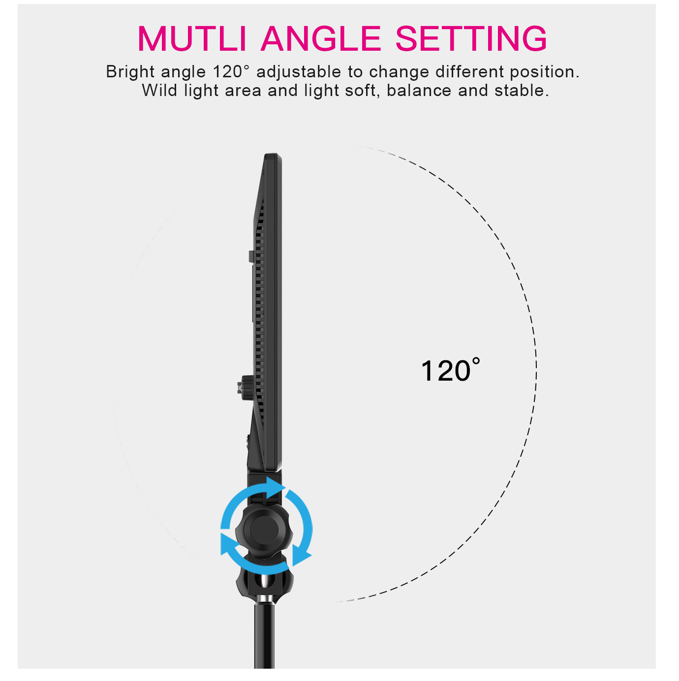 Dazzne D50 LED Panel Lightdazzne